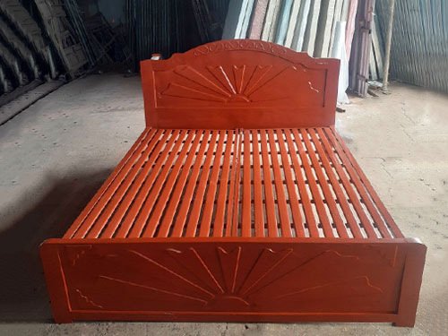 Bảng giá mới nhất giường sắt giả gỗ cao cấp