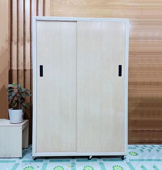Tủ nhựa kéo đựng quần áo vân gỗ kiểu Nhật