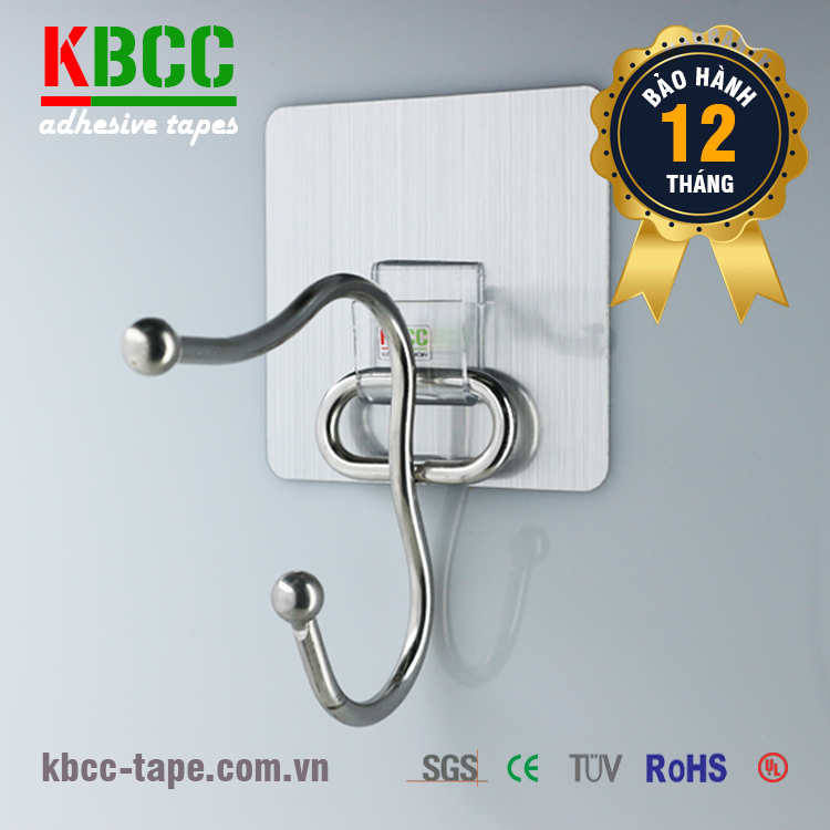 Móc dán tường mũi cá Heo, sang trọng thiết kế inox 304