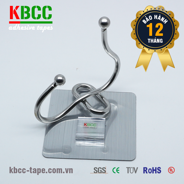 Móc dán tường mũi cá Heo, sang trọng thiết kế inox 304