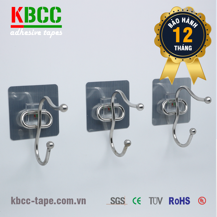 Móc dán tường mũi cá Heo, sang trọng thiết kế inox 304