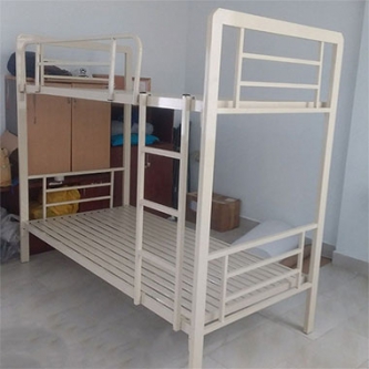 Giường 2 tầng sắt cho học sinh trường nội trú